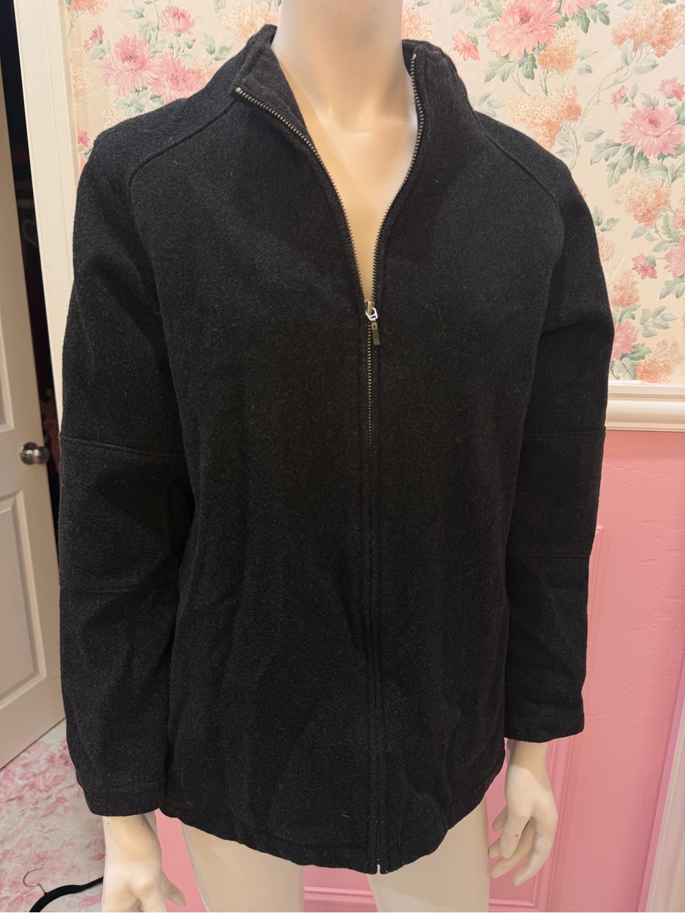 Patagonia Black Lightweight Full-Zip Shirt Jacket